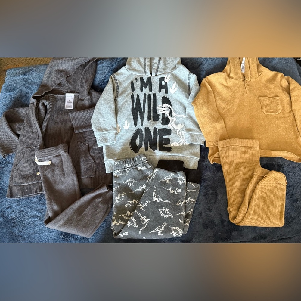 Small bundle of 3 baby boy outfits